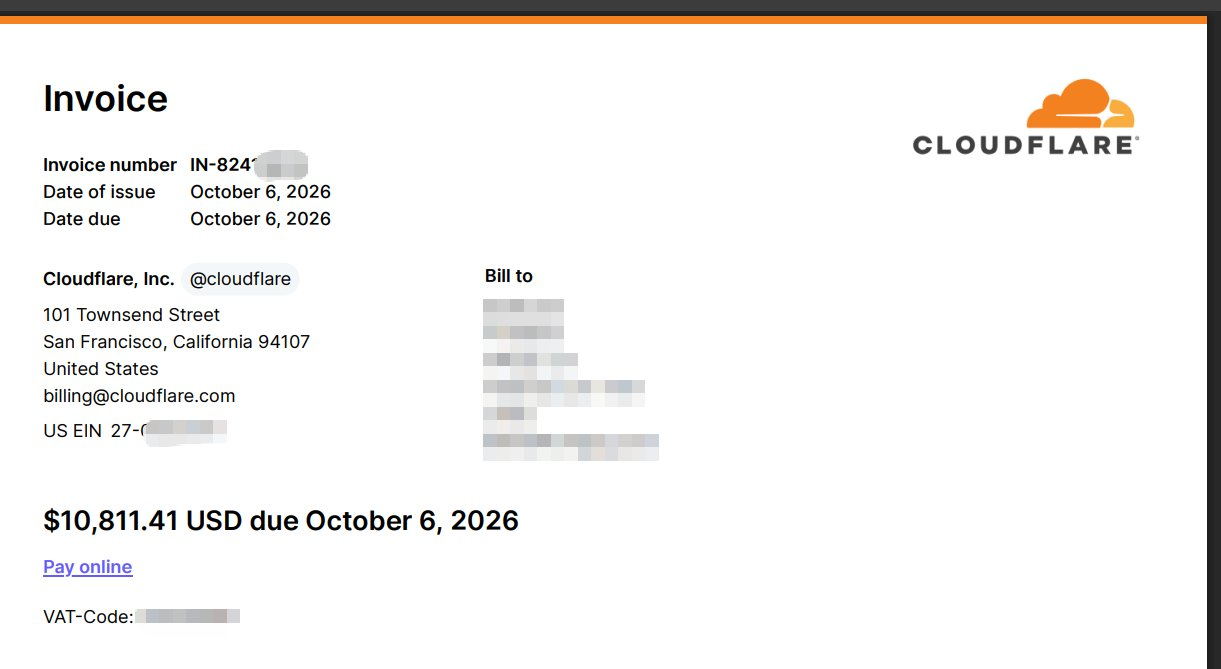 Счёт Cloudflare на 10 811,41 доллара: 6 триллионов операций чтения и записи за один зациклившийся будильник