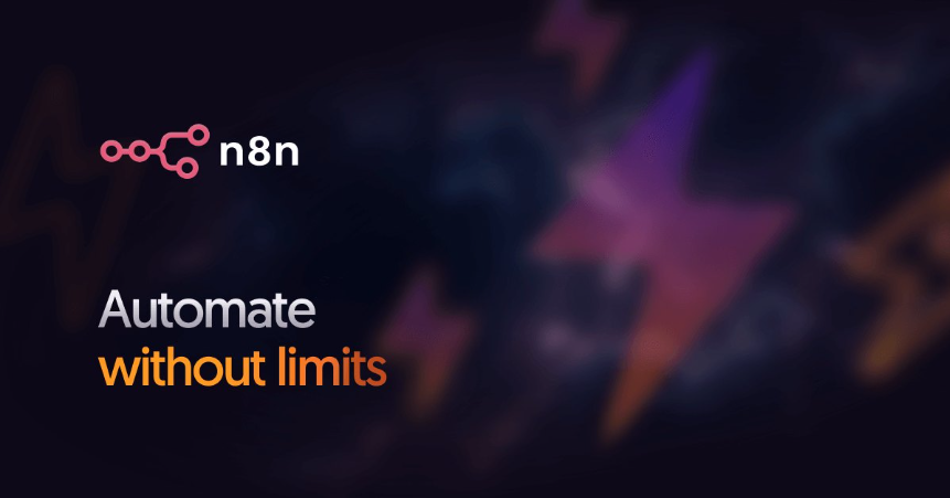Официальная карточка n8n: «Automate without limits»