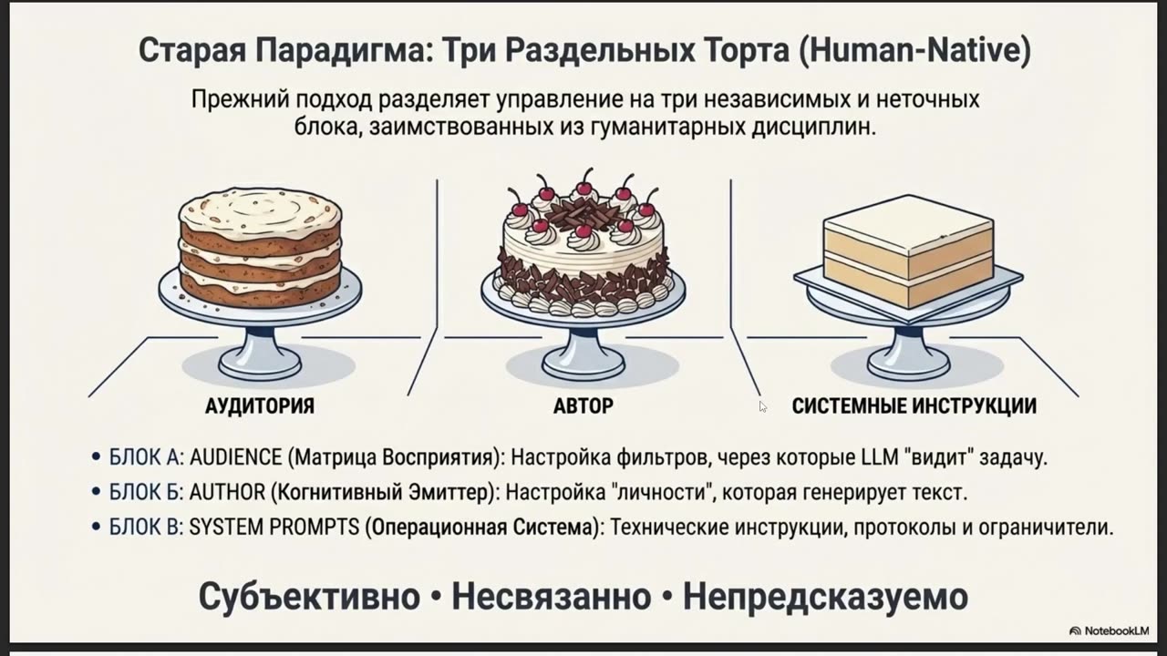 Парадигмы промптинга: три линзы и четыре эшелона внимания